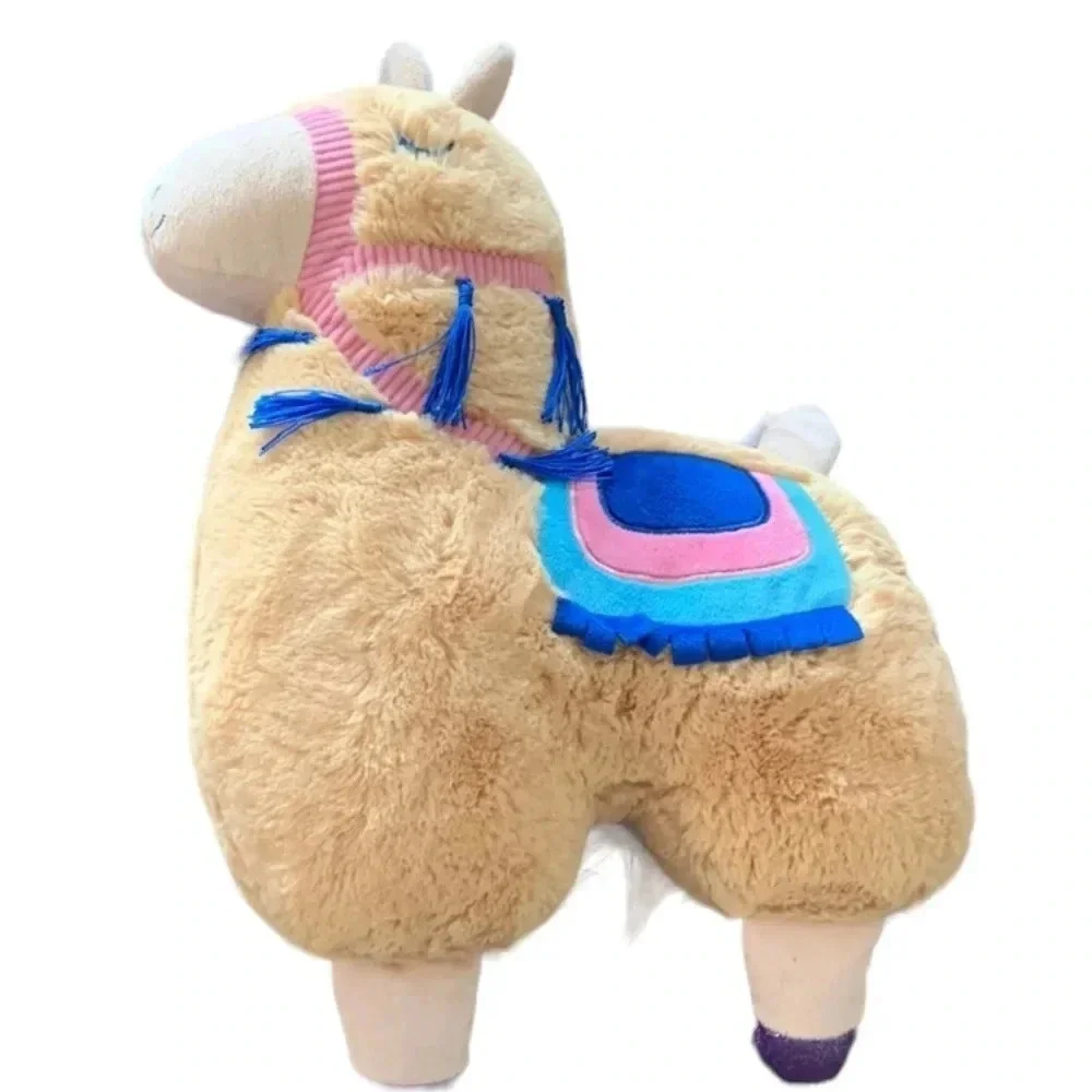 Animal Adventure Soft Landing LLAMA Reversible Pillow Stuffed Animal Plush 17